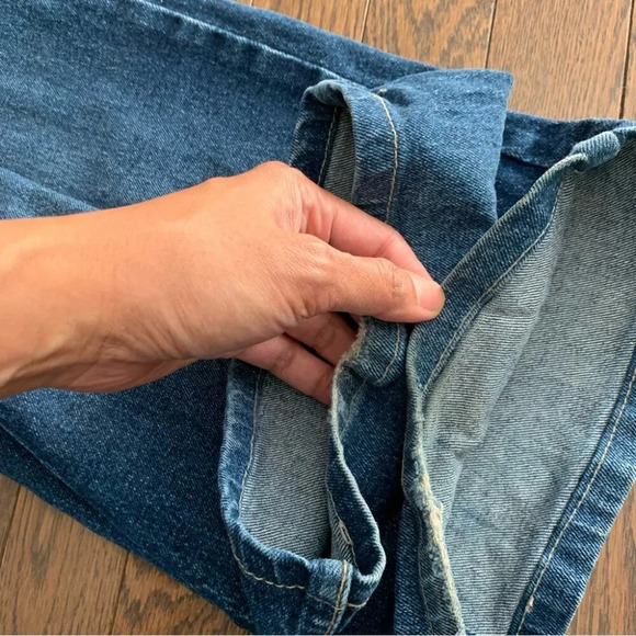 LAWMAN Vintage Embellished Western Cowgirl Semi Flare Denim Jeans Size 32 - Picture 13 of 16